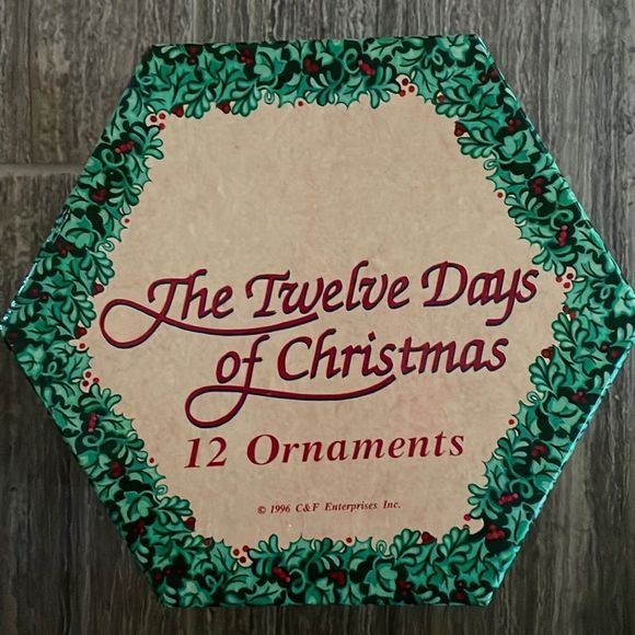 Ornament Set-12 Days of Christmas 🆕-Neiman Marcus - Picture 1 of 9